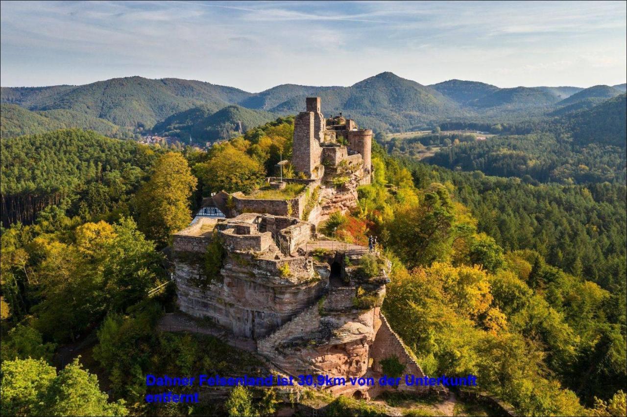 Fewo Pfaelzer Felsenlandschaft 皮尔马森斯 外观 照片