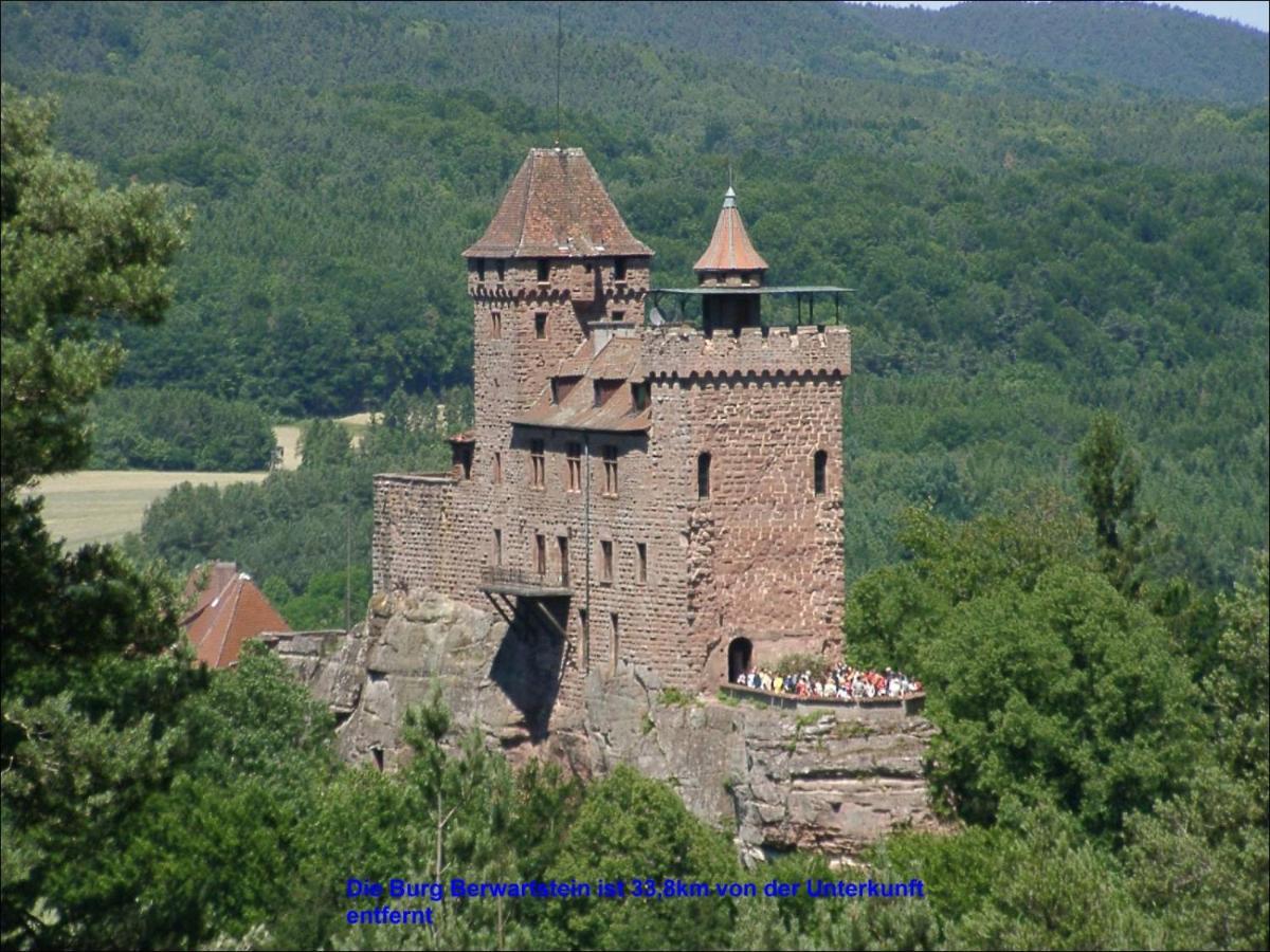 Fewo Pfaelzer Felsenlandschaft 皮尔马森斯 外观 照片